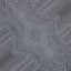 (B840) Found & Fable Bodrum Grey Tribal Medallion Area Rug, 8x9