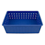 Kids Blue Strap Weave Storage Storage Basket, 7.8x5.6