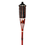 Woven Mahogany Rope Garden Torch, 60"