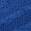 Blue Knotted Rug Outdoor Throw Pillow, 18"