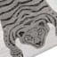 (B853) Found & Fable Elle Tiger Woven Area Rug, 5x7
