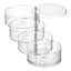 4-Tier Round Organizer with Silver Rod