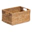 Joan Water Hyacinth Rectangle Storage Basket, Medium