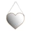 Heart Shaped Wall Mirror, 16x14