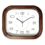 Crosby St. Brown Wooden Round Clock, 8"