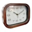 Crosby St. Brown Wooden Round Clock, 8"