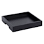 Black Square Wooden Decorative Tray, 19"