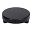 Black Wood Round Riser, 8"