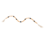 Wood Beaded Decor with Tassels, 37"