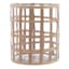 Honeybloom Glass Rattan Votive Holder, 5.5"