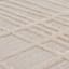 (D589) Beige Highlands Graphix Area Rug, 7x9