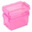 2-Piece Pink Storage Box Set