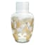 Found & Fable Etched Ginkgo Leaf Glass Vase, 5"