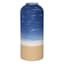 Ty Pennington Blue Metal Ombre Vase, 9.5"
