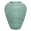 Found & Fable Green Glass Vase, 6"