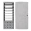 Grey Dish Drying Mat with Rack