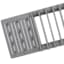 Grey Dish Drying Mat with Rack