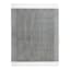 (B854) Found & Fable Agra Black & White Woven Area Rug, 5x7