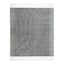(B854) Found & Fable Agra Black & White Woven Area Rug, 7x9