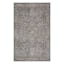(A495) Honeybloom Ballard Blue Floral Medallion Accent Rug, 3x5