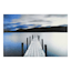 Blue Pier Canvas Wall Art, 36x24