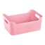 Tiny Dreamers Pink Storage Bin, 9.0l