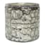 Found & Fable Textured Mercury Glass Votive Candle Holder, 3"