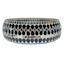 Black & Silver Mosaic Bowl, 10"