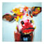Colorful Cow Embellished Canvas Wall Art, 24"