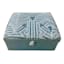 Found & Fable Blue Fabric Box, 4x7