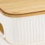 2-Pack Basket with Bamboo Lid, Small
