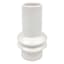 White Ceramic Vase, 5"