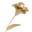 Providence Gold & White Floral Figurine, 11"