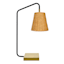 Beige Rattan Desk Lamp 22In