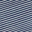 (B856) Honeybloom Roka Blue & White Striped Area Rug, 5x7