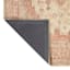 (B858) Honeybloom Rune Red Multi Area Rug, 5x7