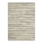 (A500) Found & Fable Fallows Ivory & Grey High Low Tufted Area Rug, 5x7