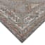 (A501) Jolene Grey Hooked Area Rug, 5x7