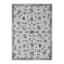(A502) Providence Tacoma Blue Floral Hooked Area Rug, 5x7
