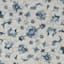 (A502) Providence Tacoma Blue Floral Hooked Area Rug, 5x7