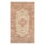(B858) Honeybloom Rune Red Multi Accent Rug, 3x5