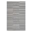 (A507) Ty Pennington Owens Blue & White Broken Stripe Area Rug, 5x7