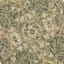 (A496) Honeybloom Victoria Sage Floral Hooked Accent Rug, 3x5