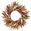 Maroon & Orange Heather Wreath, 22"