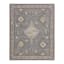 (A501) Jolene Grey Hooked Area Rug, 8x10