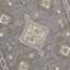 (A501) Jolene Grey Hooked Area Rug, 8x10