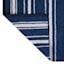 Lyle Blue & Ivory Striped Accent Rug, 27x45