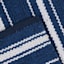 Lyle Blue & Ivory Striped Accent Rug, 27x45