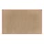 Solid Natural Textured Puff-Back Washable Kitchen Mat, 21x34