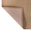 Solid Natural Textured Puff-Back Washable Kitchen Mat, 21x34